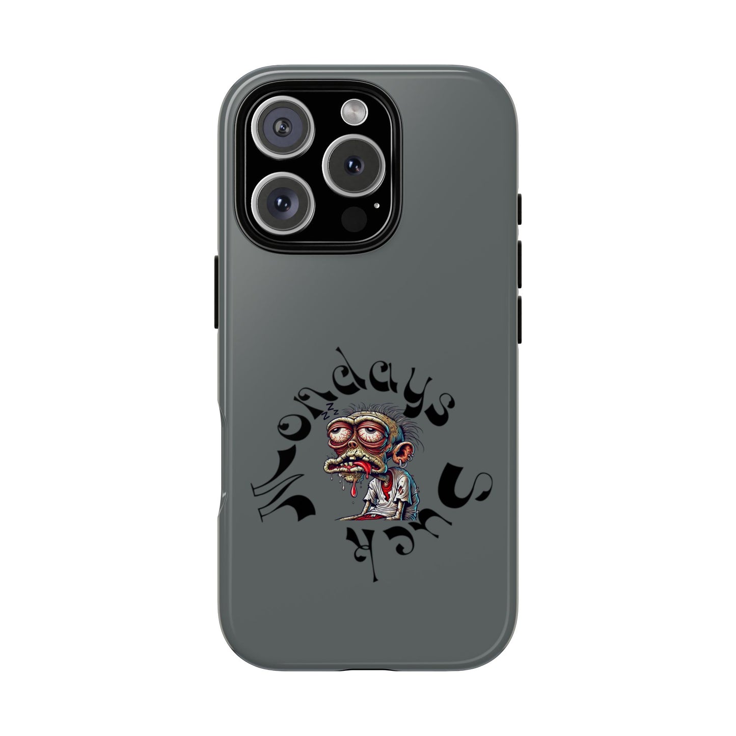 Phone Case — 'Nobody Sucks' Grunge Monster Protective Case