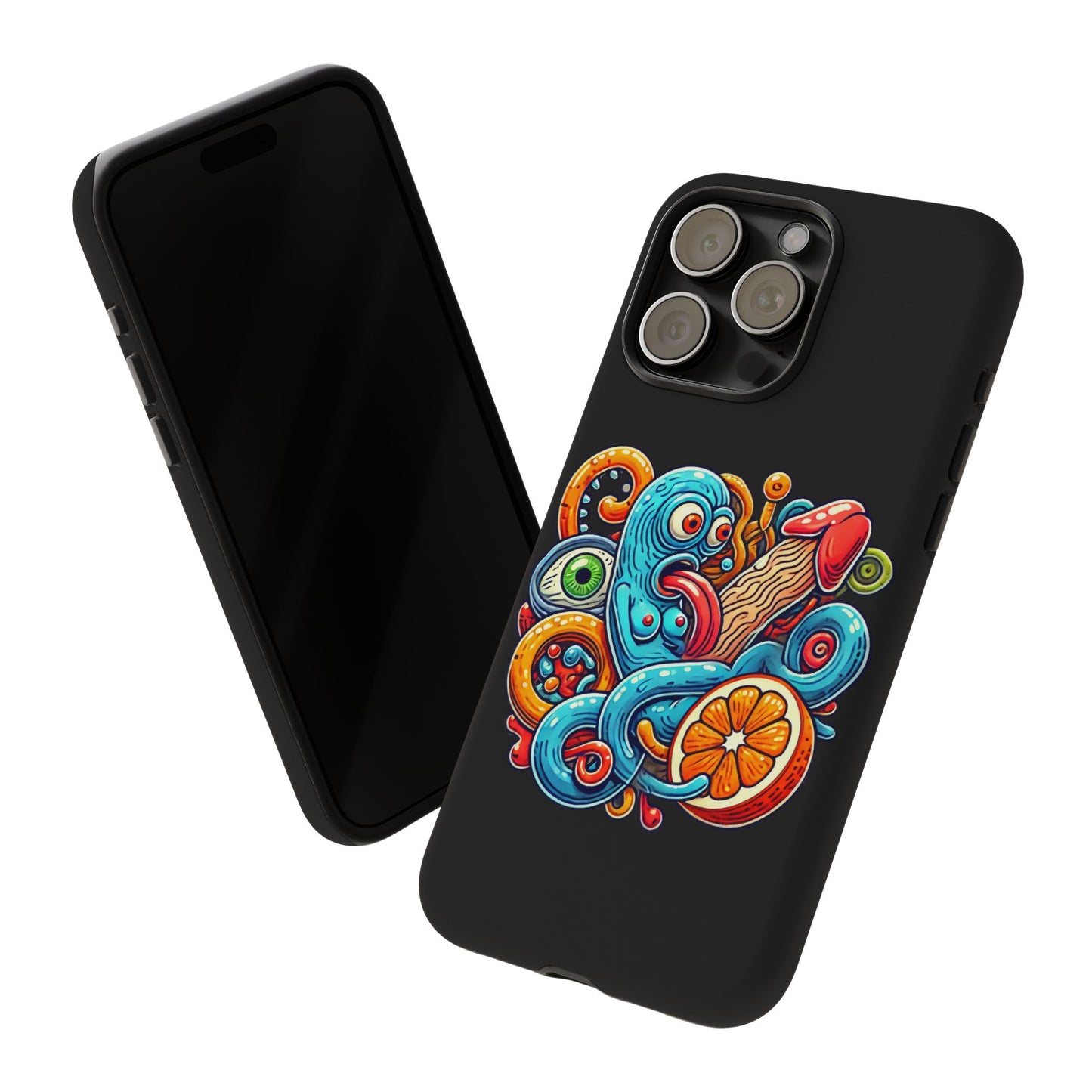 Octopus Surf Phone Case — Colorful Nautical Art Protective Phone Cover