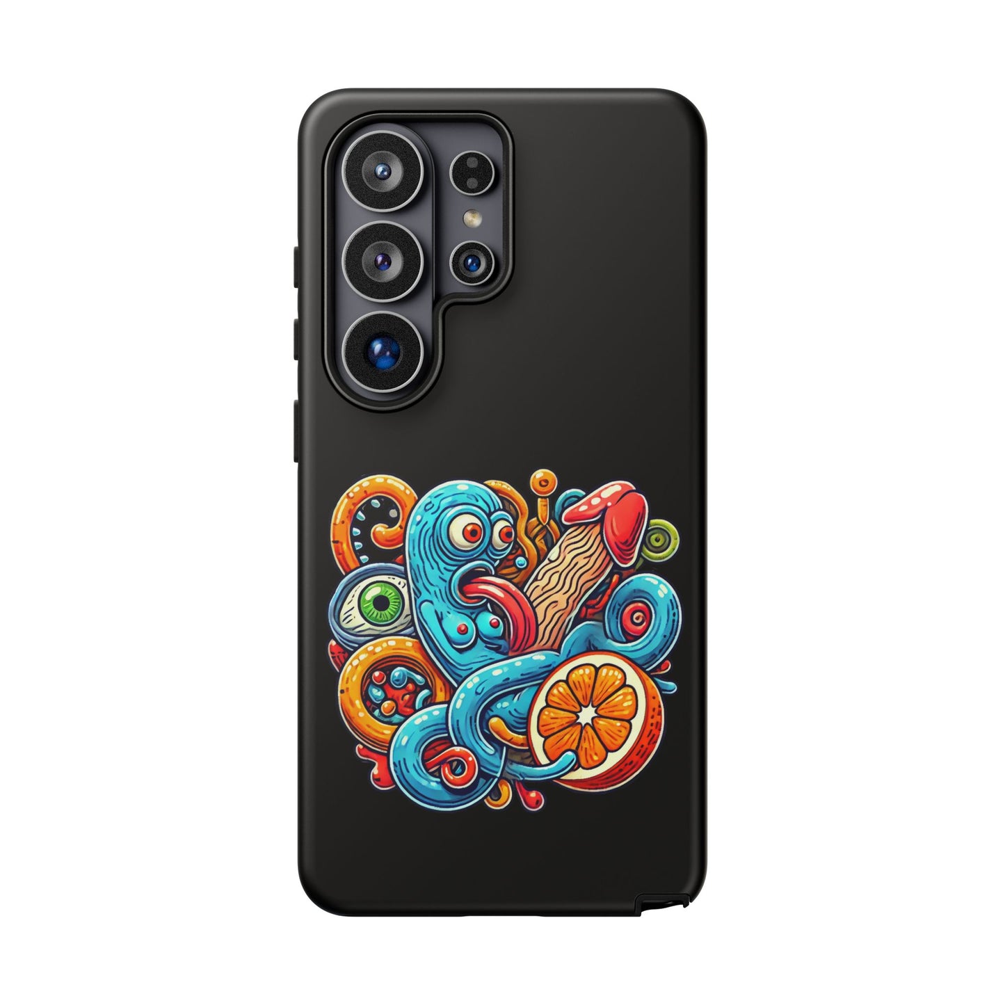 Octopus Surf Phone Case — Colorful Nautical Art Protective Phone Cover