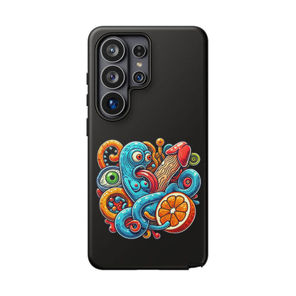 Octopus Surf Phone Case — Colorful Nautical Art Protective Phone Cover