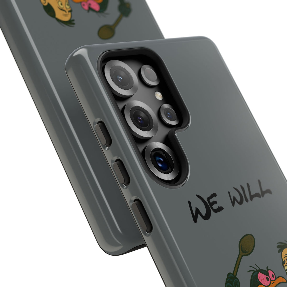 Phone Case - "We Will Resist" Cartoon Protest Design