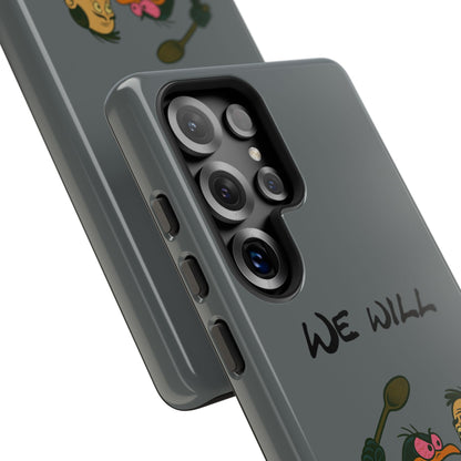 Phone Case - "We Will Resist" Cartoon Protest Design