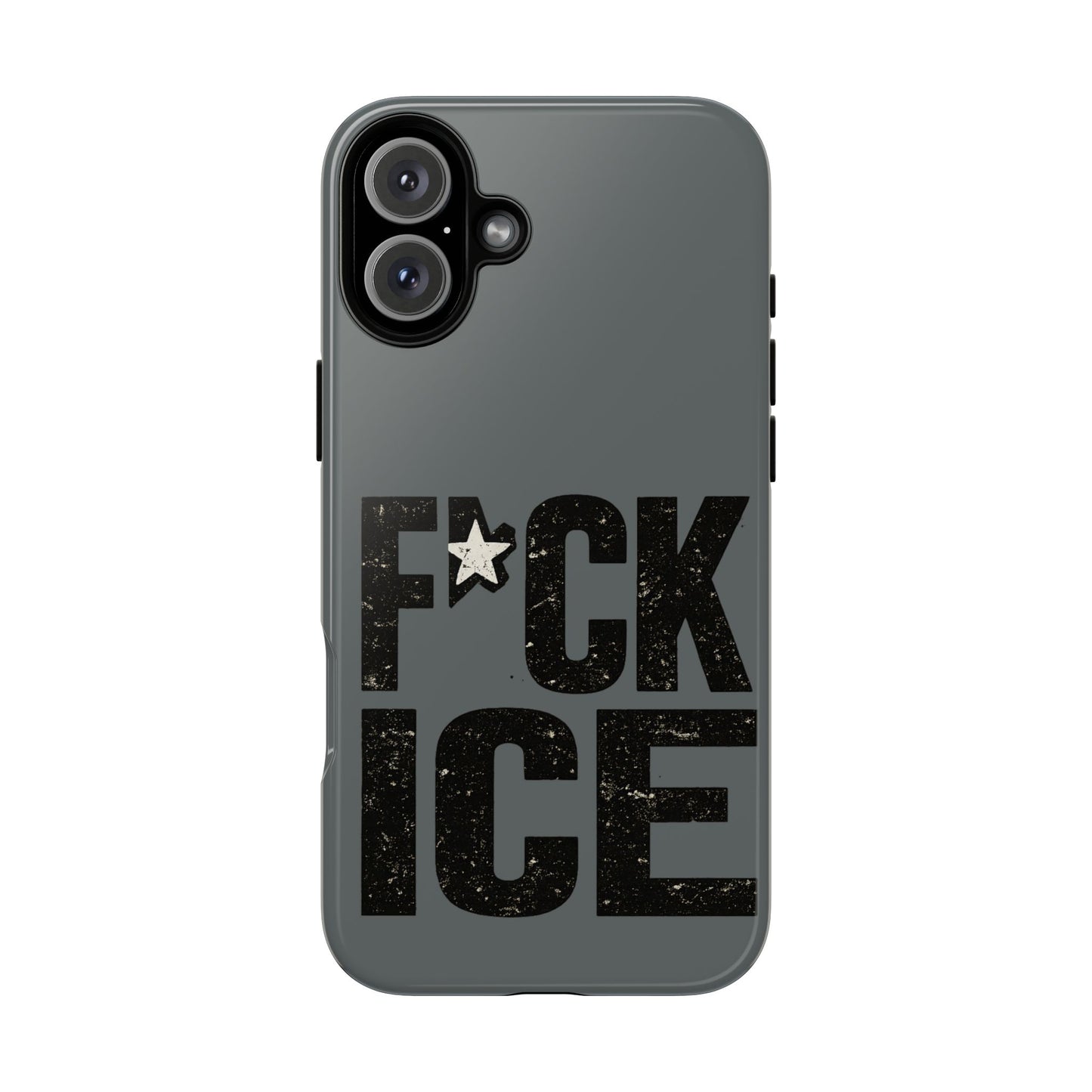 Phone Case — “F*CK ICE” Bold Protest Protective Case