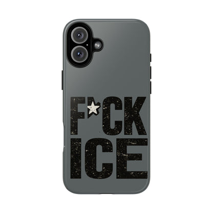 Phone Case — “F*CK ICE” Bold Protest Protective Case