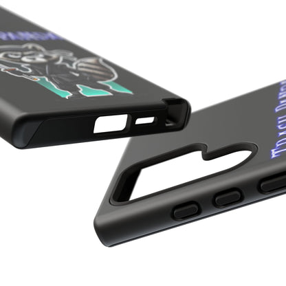Trash Panda Ninja Phone Case — Cute Raccoon Warrior Protective Case