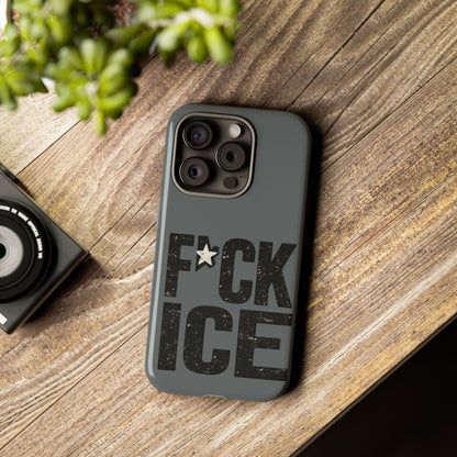 Phone Case — “F*CK ICE” Bold Protest Protective Case