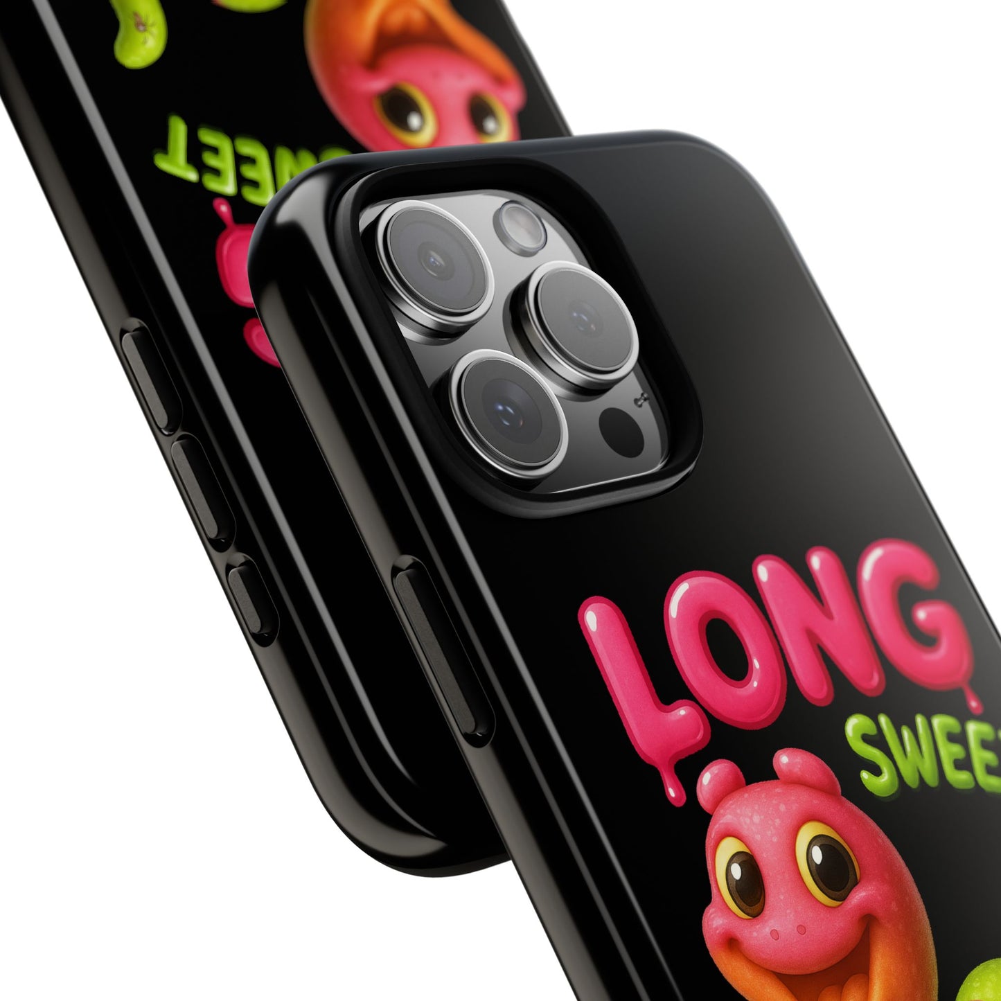 Phone Case — "Long Sweet Sticky" Cute Candy Snake Protective Case