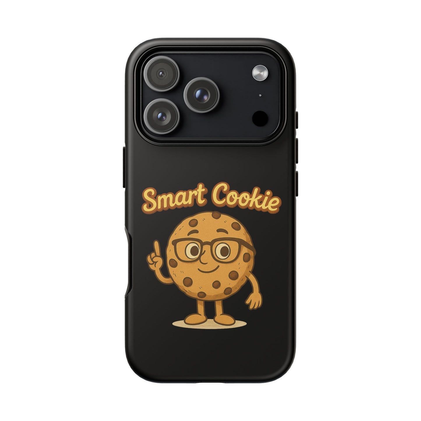 Phone Case — "Smart Cookie" Cute Cartoon Cookie Protective Cover