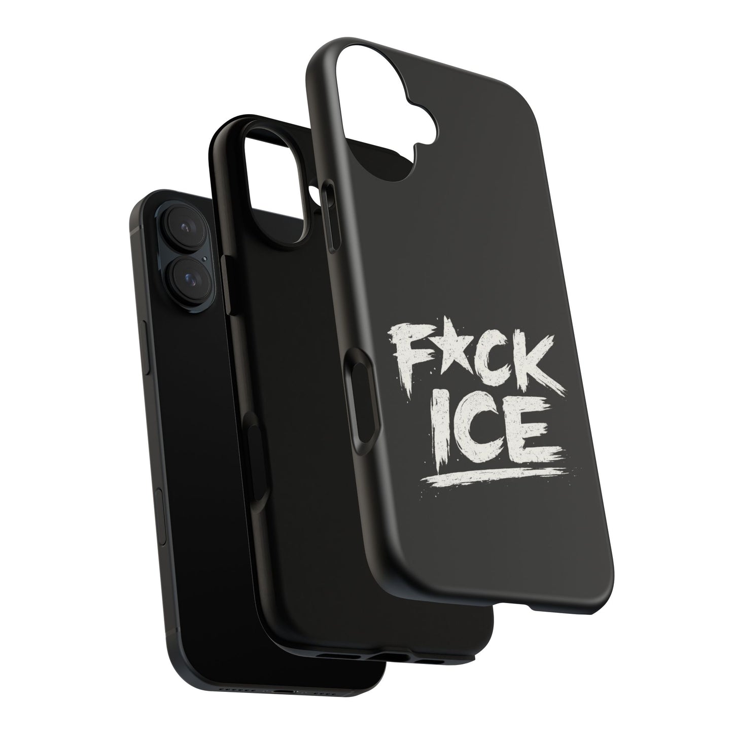 Phone Case — “F*ck Ice” Bold Protest Graphic Protective Case