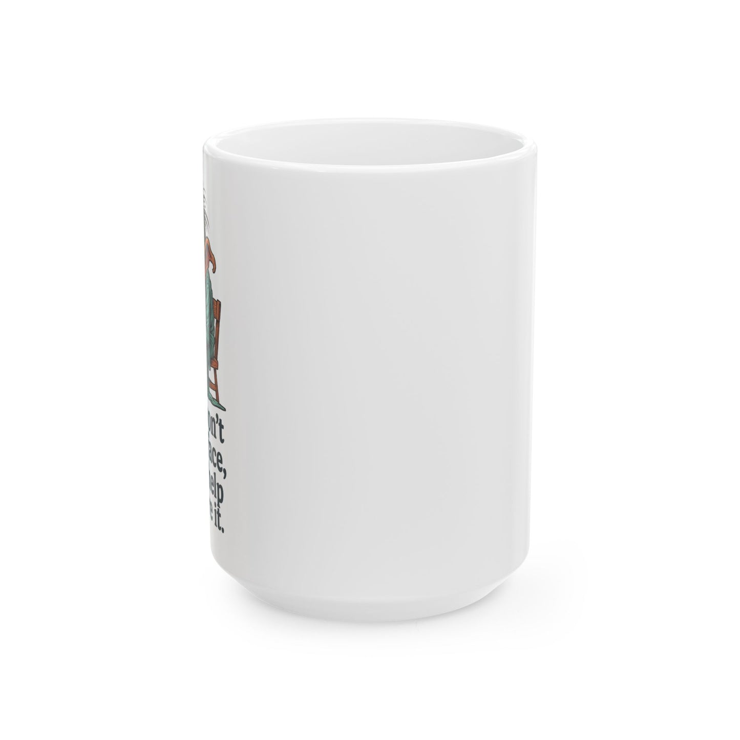 Coffee Won’t Fix This Face – But It’ll Help Me Ignore It Mug