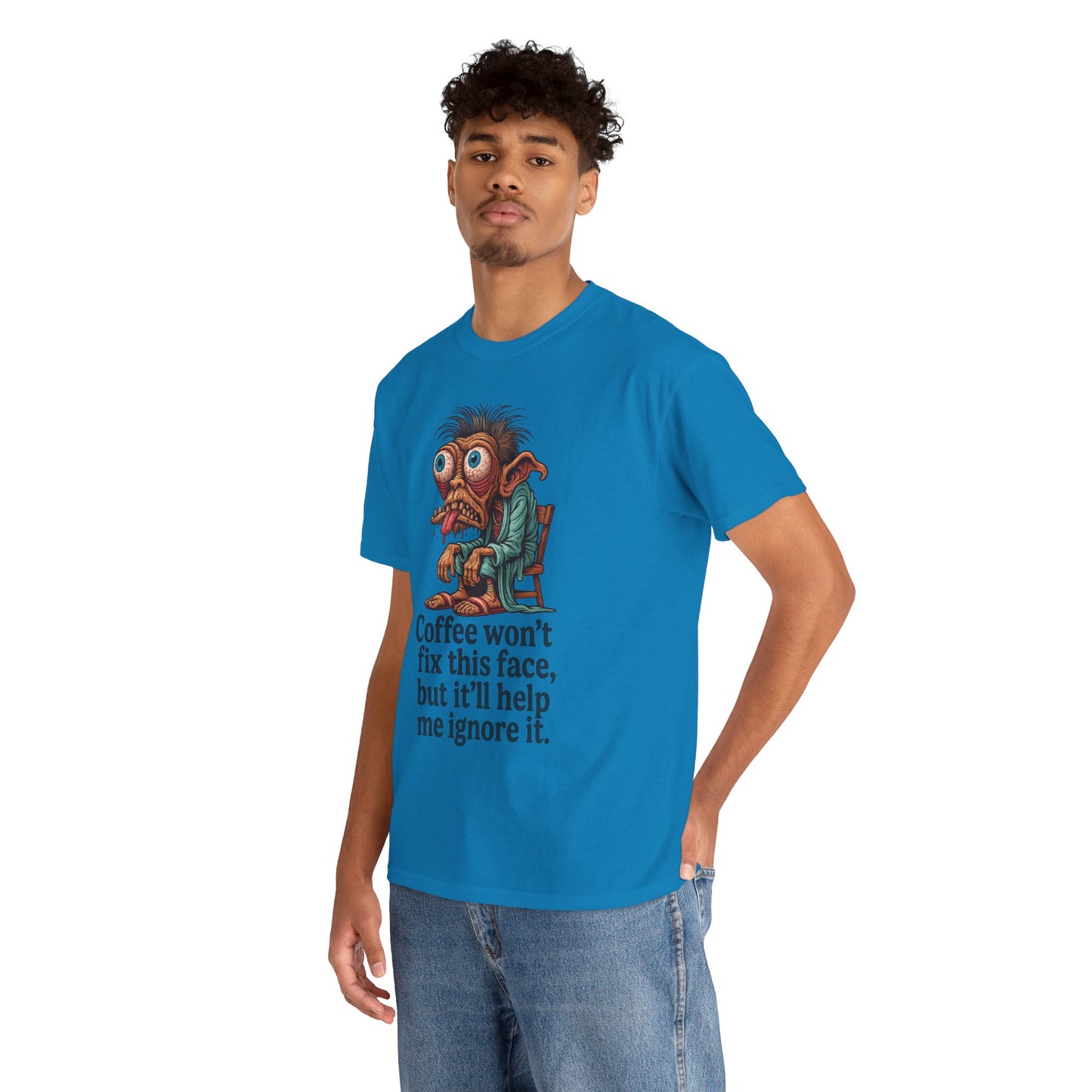 Coffee Won’t Fix This Face – Zombie Morning Tee