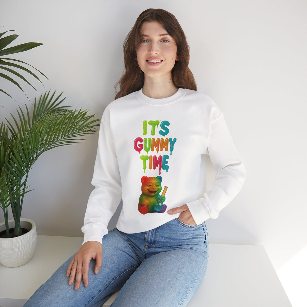 It’s Gummy Time Crewneck Sweatshirt