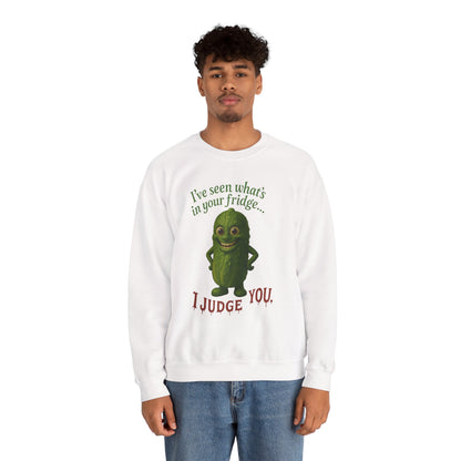 Judgmental Pickle Crewneck