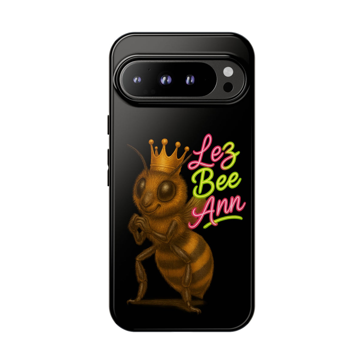 Phone Case — 'Lez Bee Ann' Queen Bee Tough Protective Cover