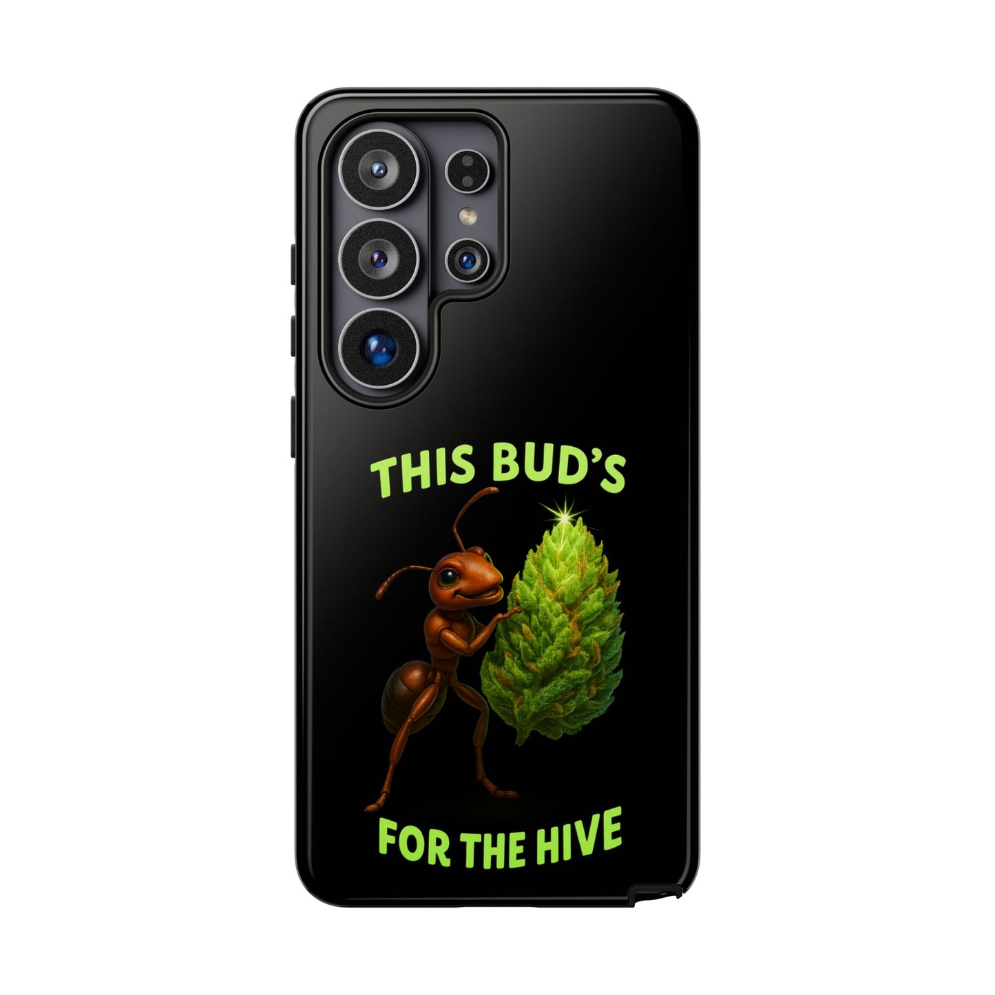 Phone Case — "This Bud's For The Hive" Ant & Hop Design
