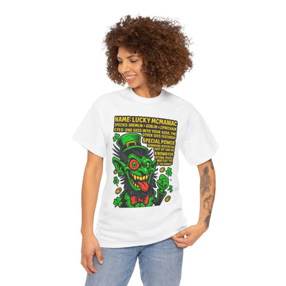 Lucky McManiac – Mischievous Goblin-Leprechaun Hybrid T-Shirt