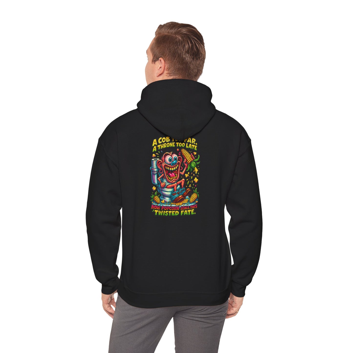 Twisted Fate Clown Hoodie – Retro Horror Skate Graphic Sweatshirt