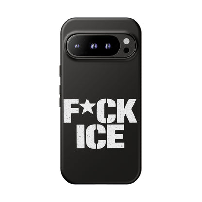 Phone Case — “F*CK ICE” Bold Protest Protective Cover