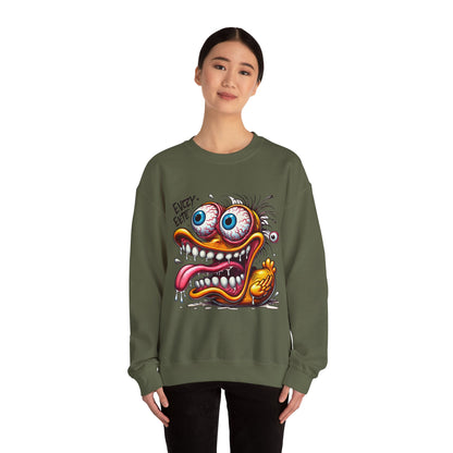 Eyeball Escape Duck Crewneck Sweatshirt