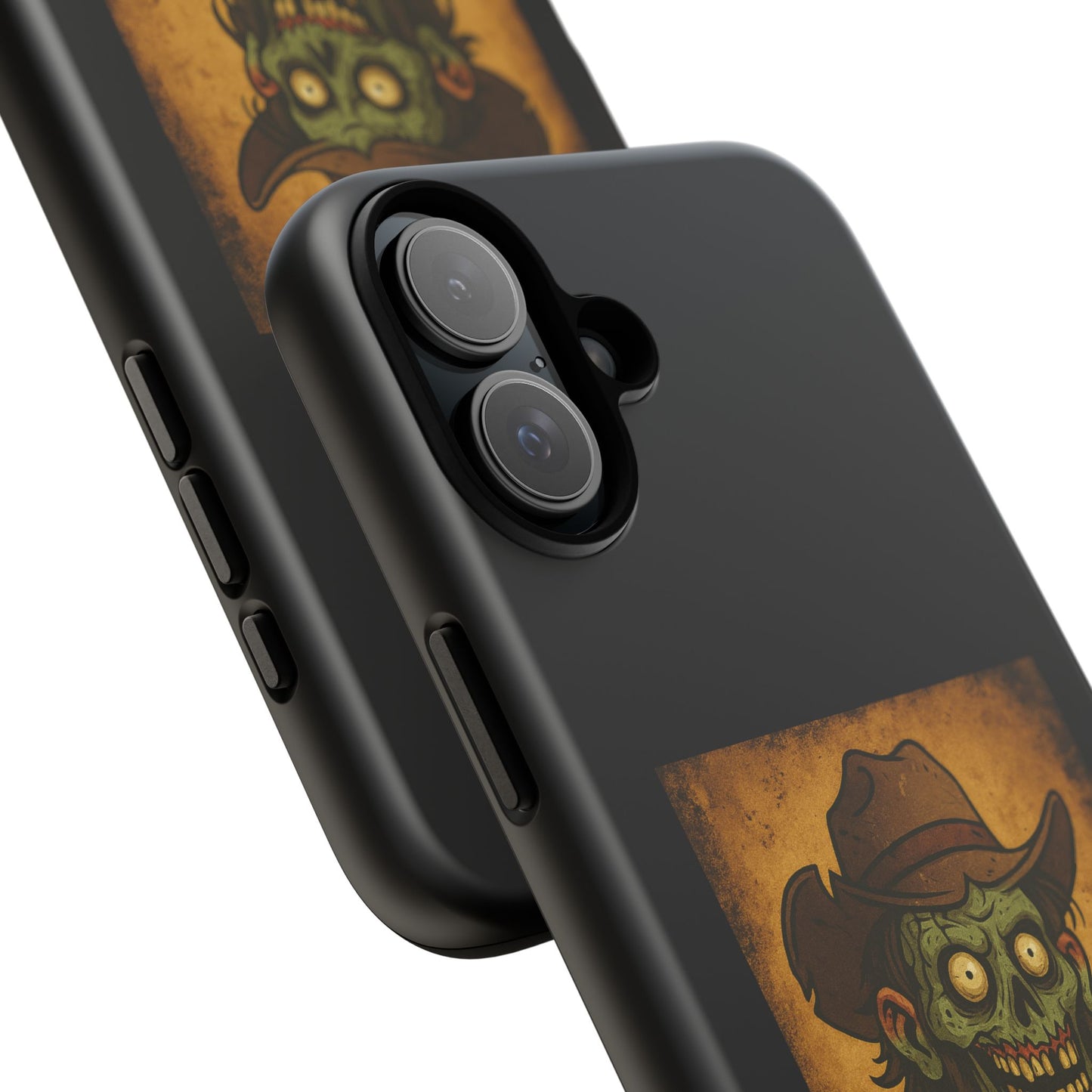 Zombie Cowboy Phone Case — "Ain't No Grave Gonna Hold This Yeehaw" Protective iPhone Cover