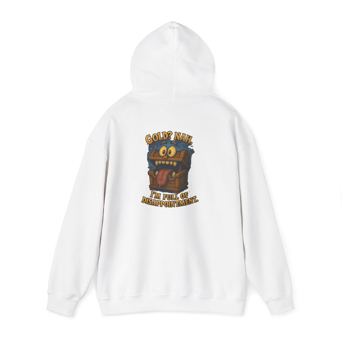Hoodie — Vintage Cartoon Monster 'Good Night' Graphic Pullover