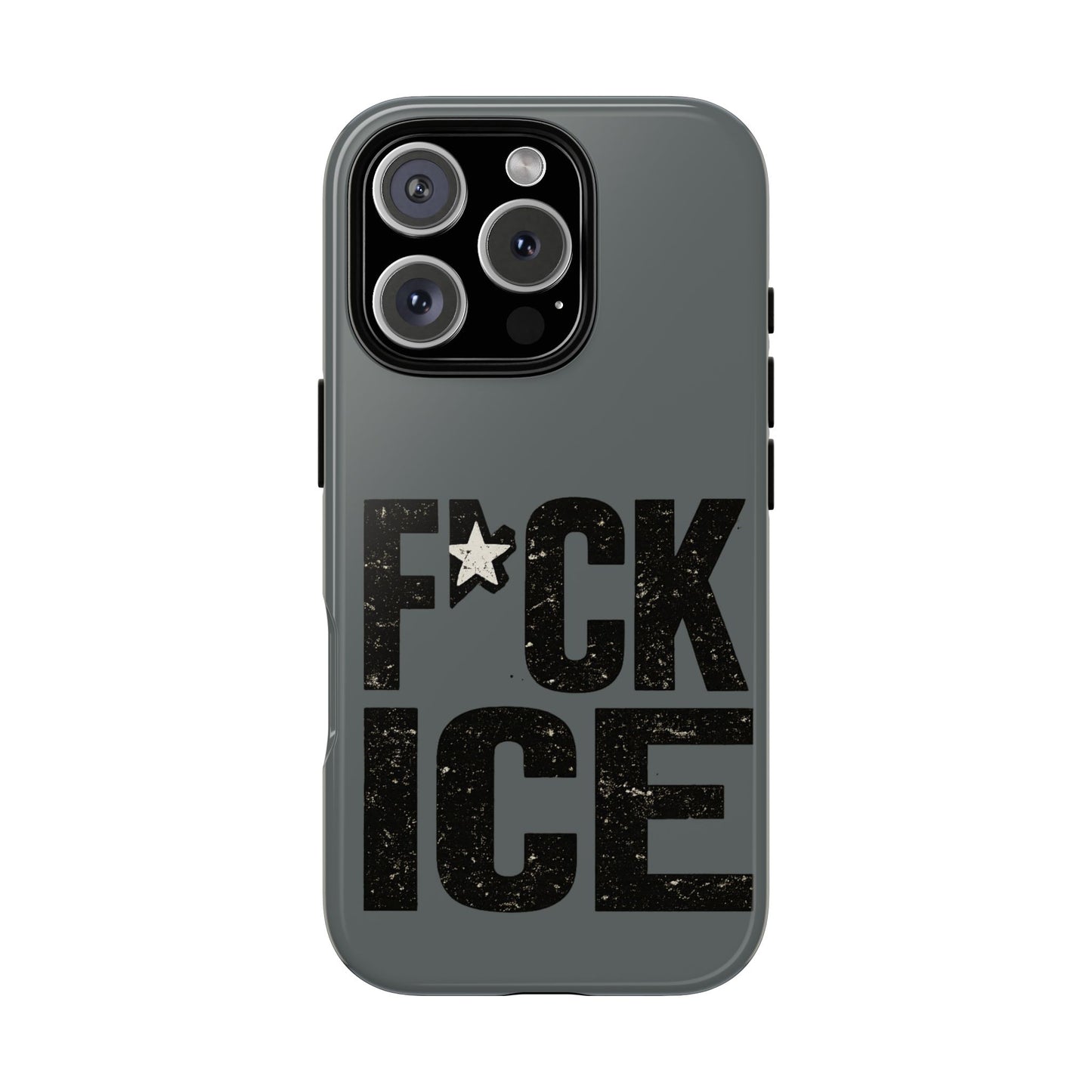 Phone Case — “F*CK ICE” Bold Protest Protective Case