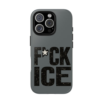 Phone Case — “F*CK ICE” Bold Protest Protective Case