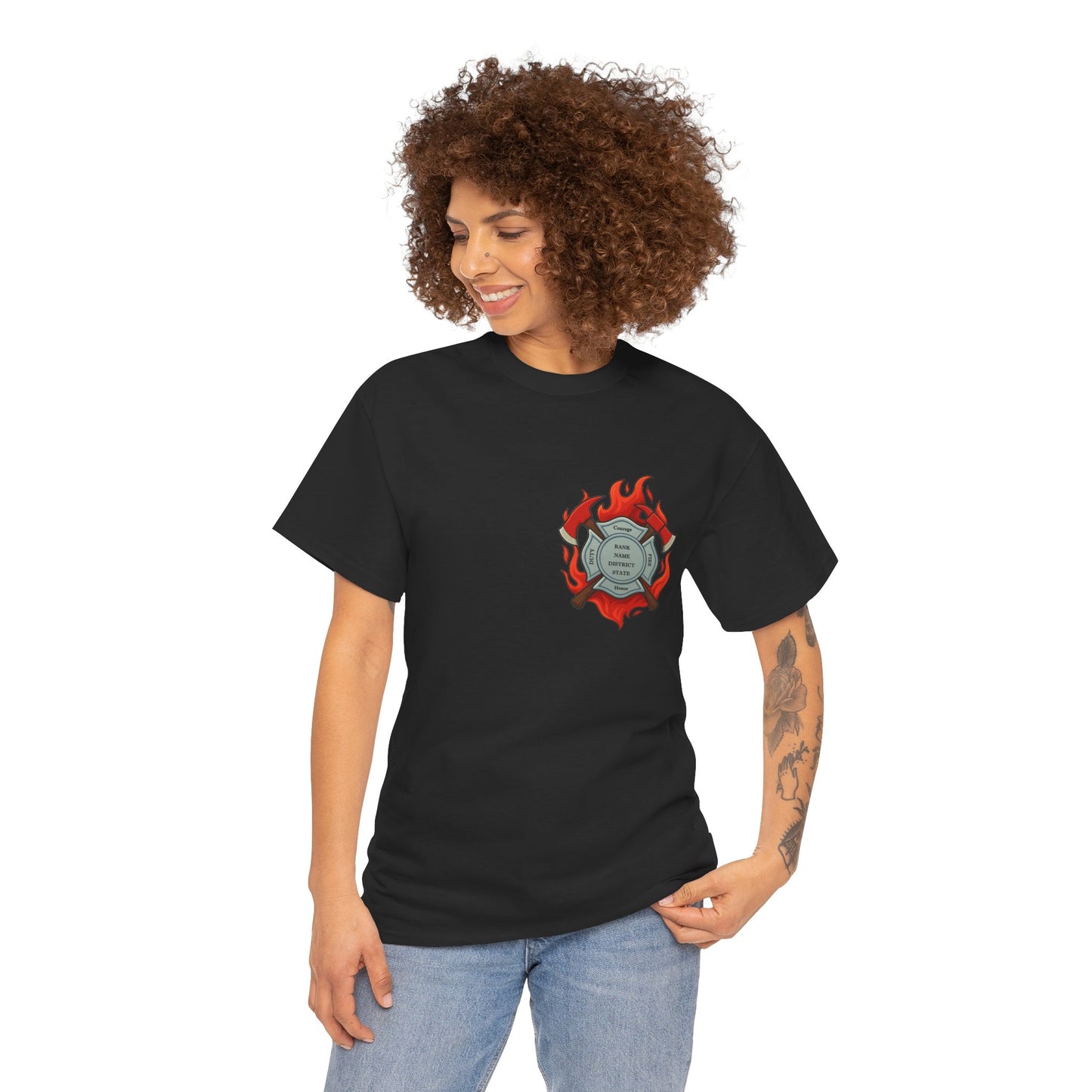 We Hold the Line – Firefighter Valor Tee