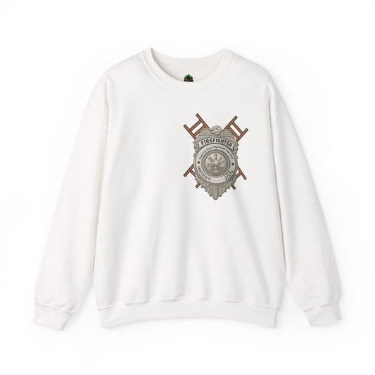 Courage Under Fire Strength in the Smoke Crewneck Sweatshirt