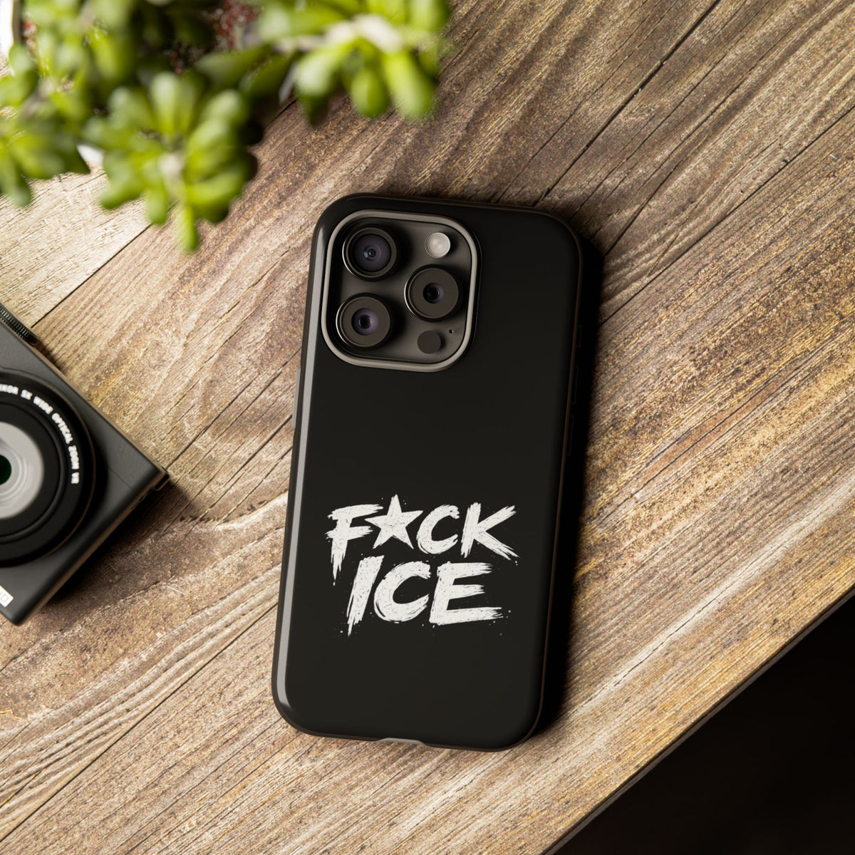 Phone Case — “F*ck ICE” Bold Anti-ICE Protest Design