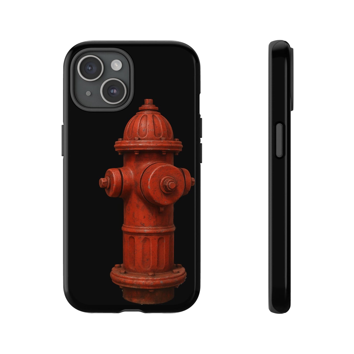 Red Fire Hydrant Phone Case — Tough Protective iPhone Cover