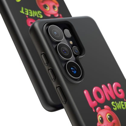 Phone Case — "Long Sweet Sticky" Cute Candy Snake Protective Case