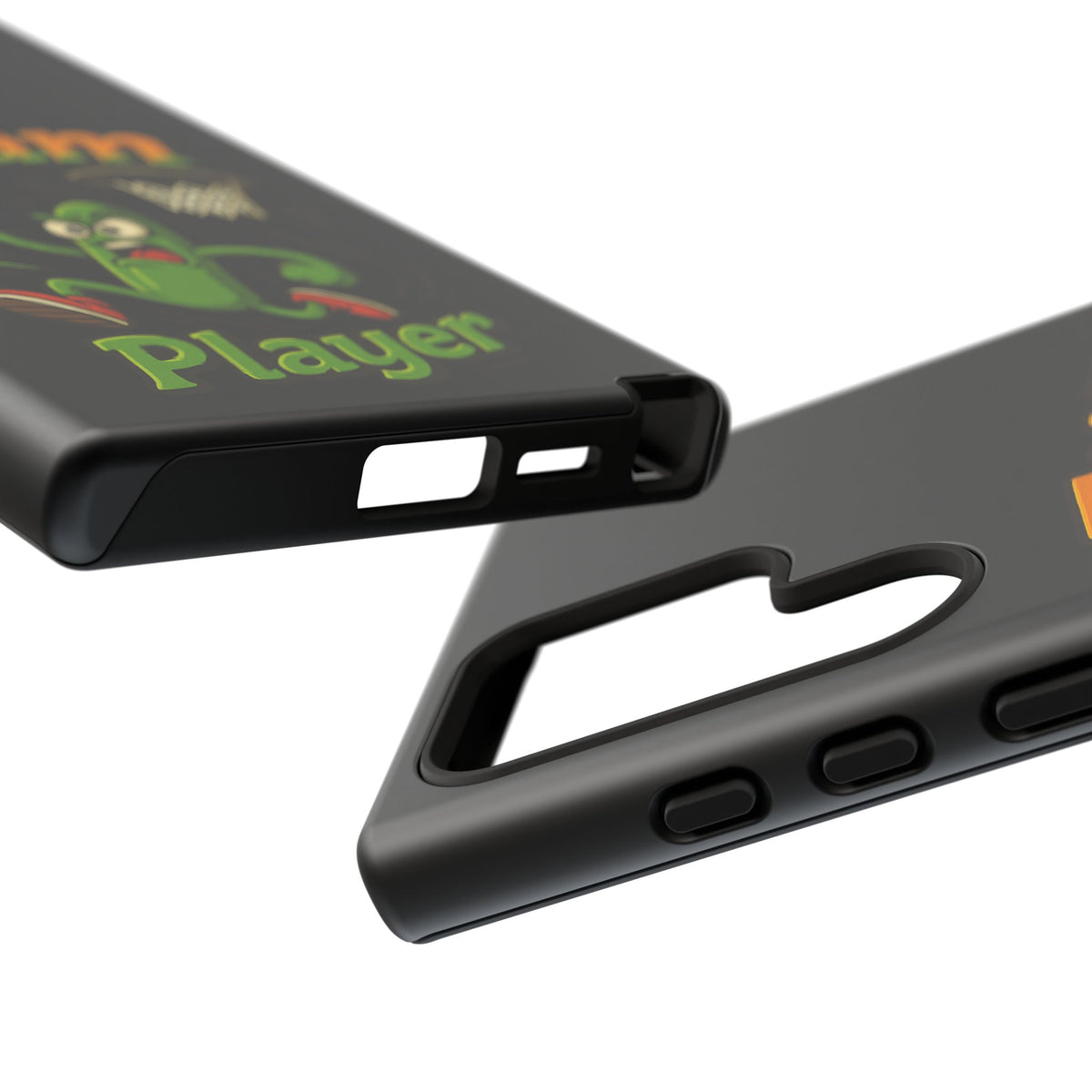 Team Player Basketball Phone Case — Cute Cartoon Pickle Dunk Phone Cover