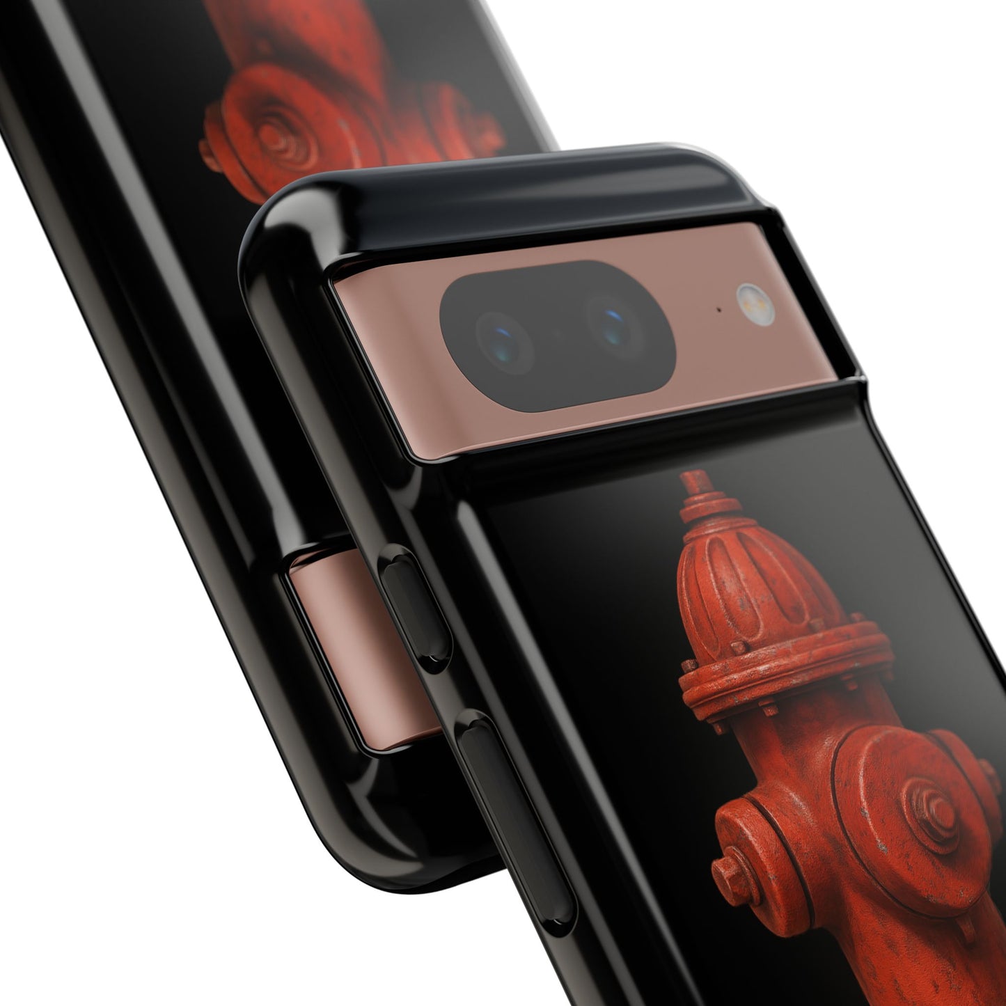 Red Fire Hydrant Phone Case — Tough Protective iPhone Cover
