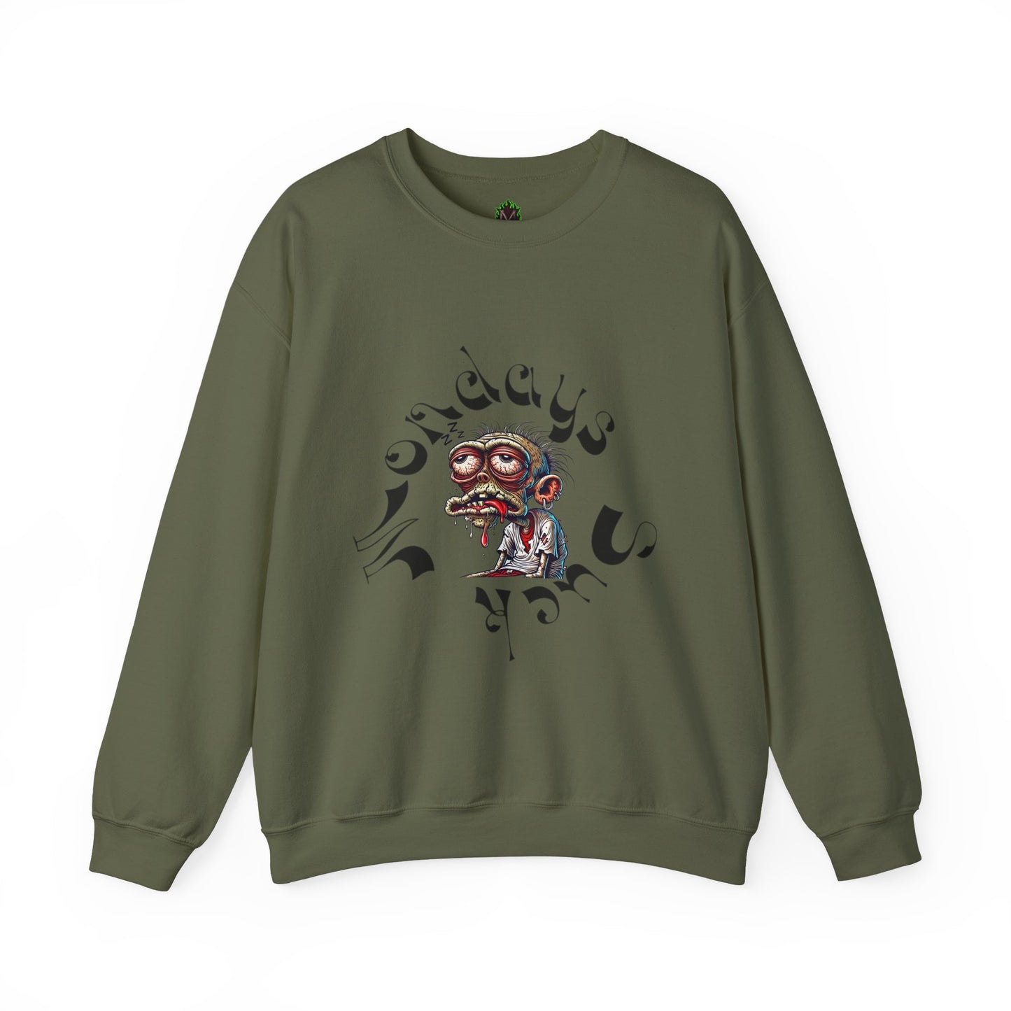 Mondays Suck Crewneck Sweatshirt
