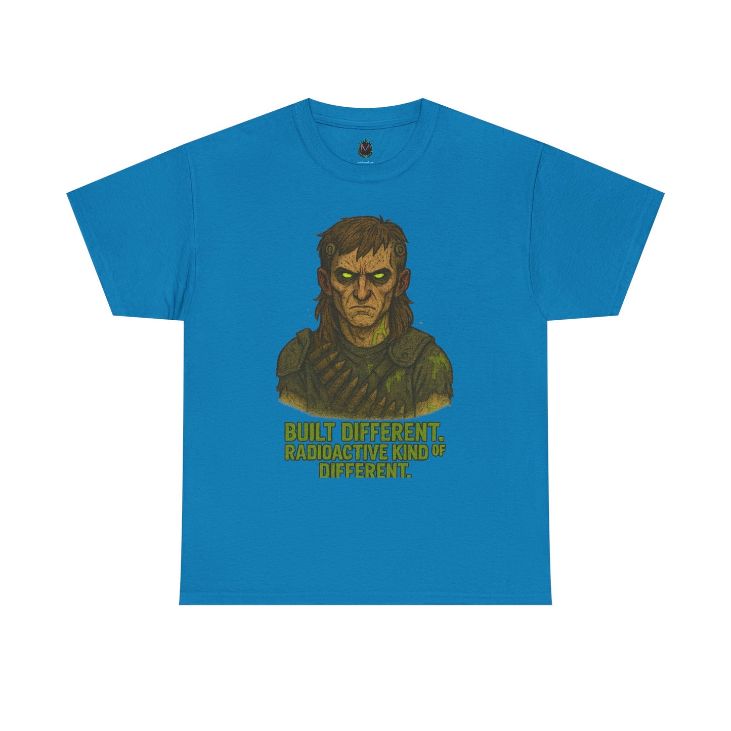 Mutant Warrior Graphic Tee — "Built Different, Radioactive and I Like It"