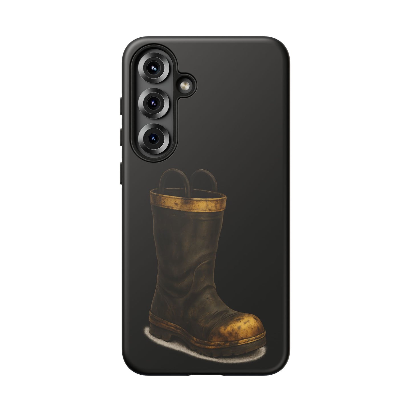Vintage Fire Boot Phone Case — Rugged Protective iPhone Cover