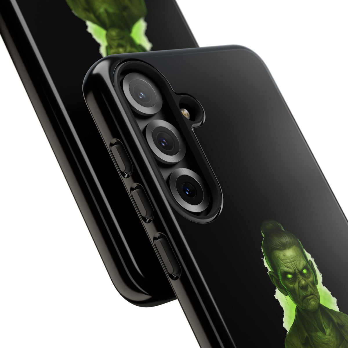 Spooky Green Ghost Phone Case — "I Baked Cookies, They Scream Now" Horror iPhone Cover
