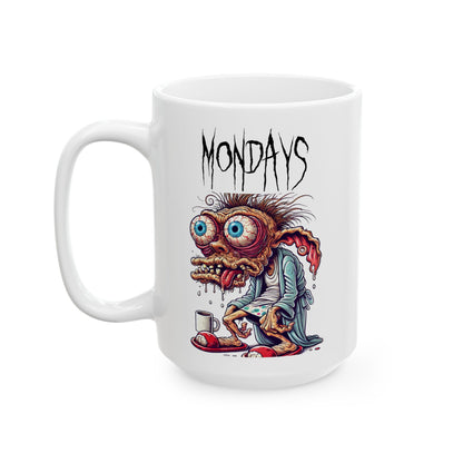 Mondays – Zombie Mug for the Coffee-Dead