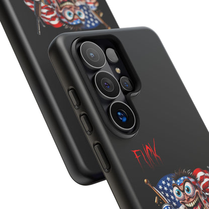 Patriotic Madman Phone Case — 'Funk Yea' USA Flag Tough Case