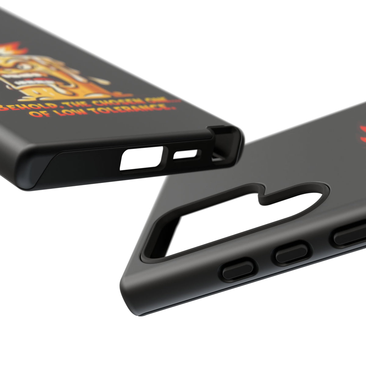 Phone Case — Angry Flaming Candle “Behold, the Chosen One… of Low Tolerance”