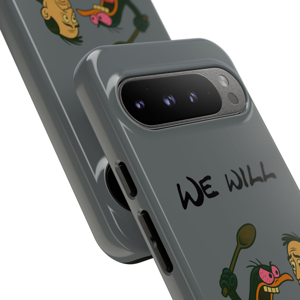 Phone Case - "We Will Resist" Cartoon Protest Design