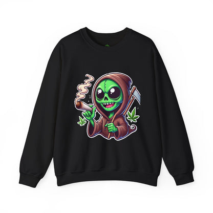 Stoner Reaper Alien Crewneck