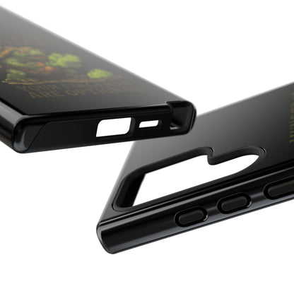 Phone Case — "Hunger Is Eternal, Your Fingers Are Optional" Turtle Monster Design