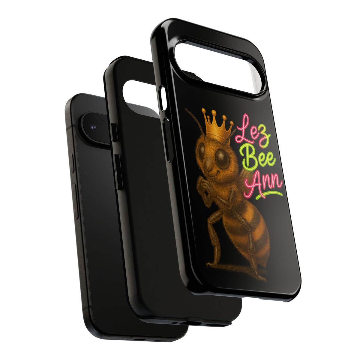 Phone Case — 'Lez Bee Ann' Queen Bee Tough Protective Cover