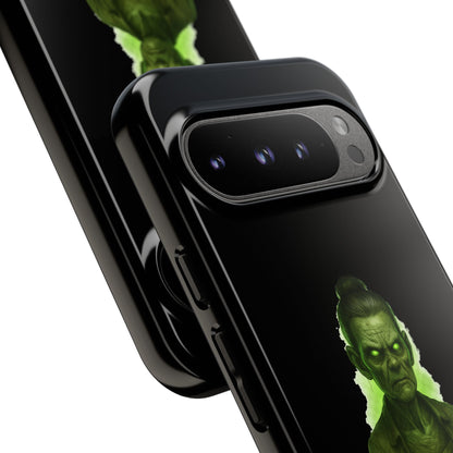 Spooky Green Ghost Phone Case — "I Baked Cookies, They Scream Now" Horror iPhone Cover