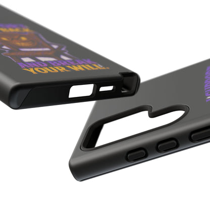 Phone Case — "I Support Your Back and Break Your Will" Funny Creepy Chair Design