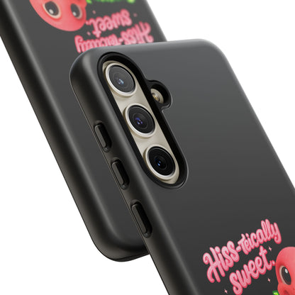 Phone Case — "Hiss-tically Sweet, Dangerously Cute" Worm Design