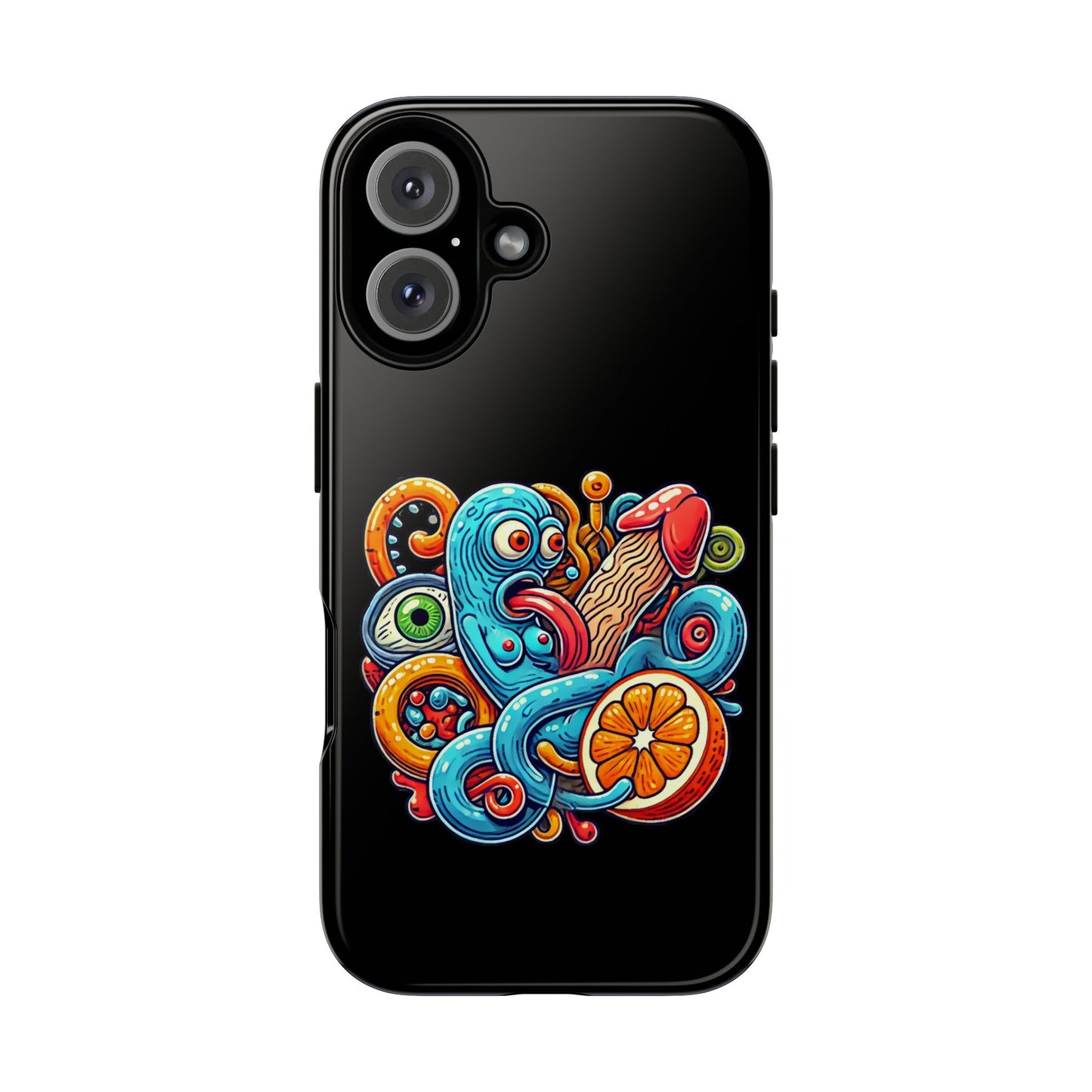 Octopus Surf Phone Case — Colorful Nautical Art Protective Phone Cover