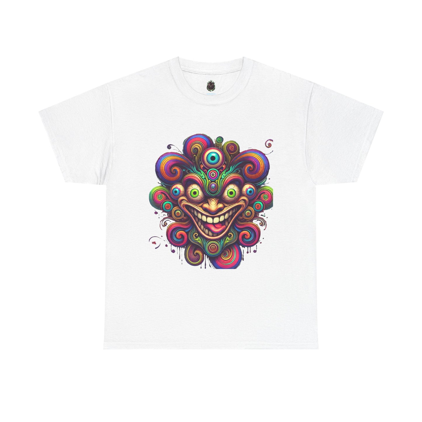 "Mind-Bending Smile" Psychedelic Fantasy T-Shirt